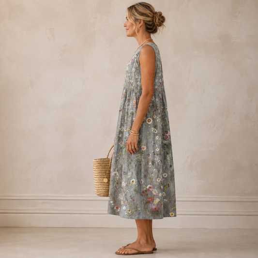 Aurora™️ | Vestido Midi Floral