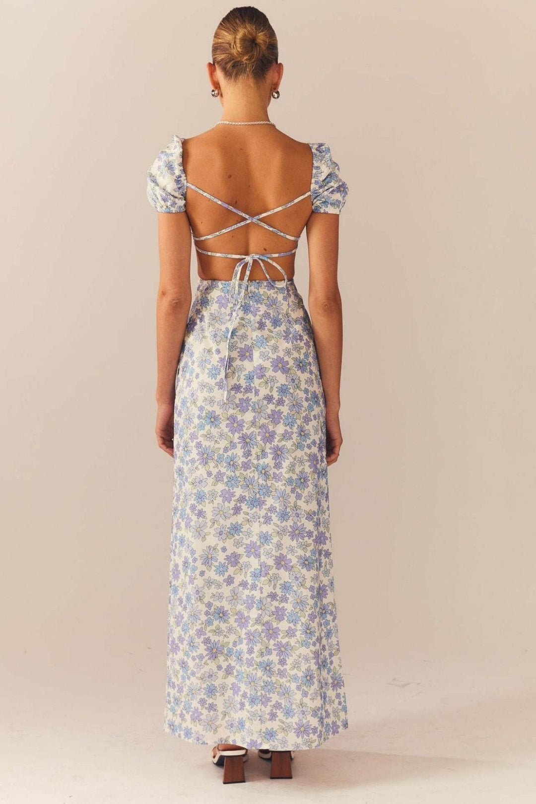 Marie – Vestido largo sin tirantes con esencia etérea