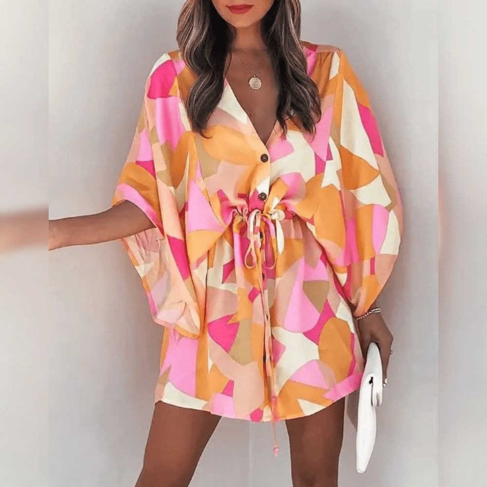 Natalia – Vestido de corte limpio y esencia femenina