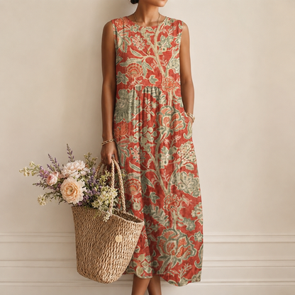 Clara | Vestido Midi Floral