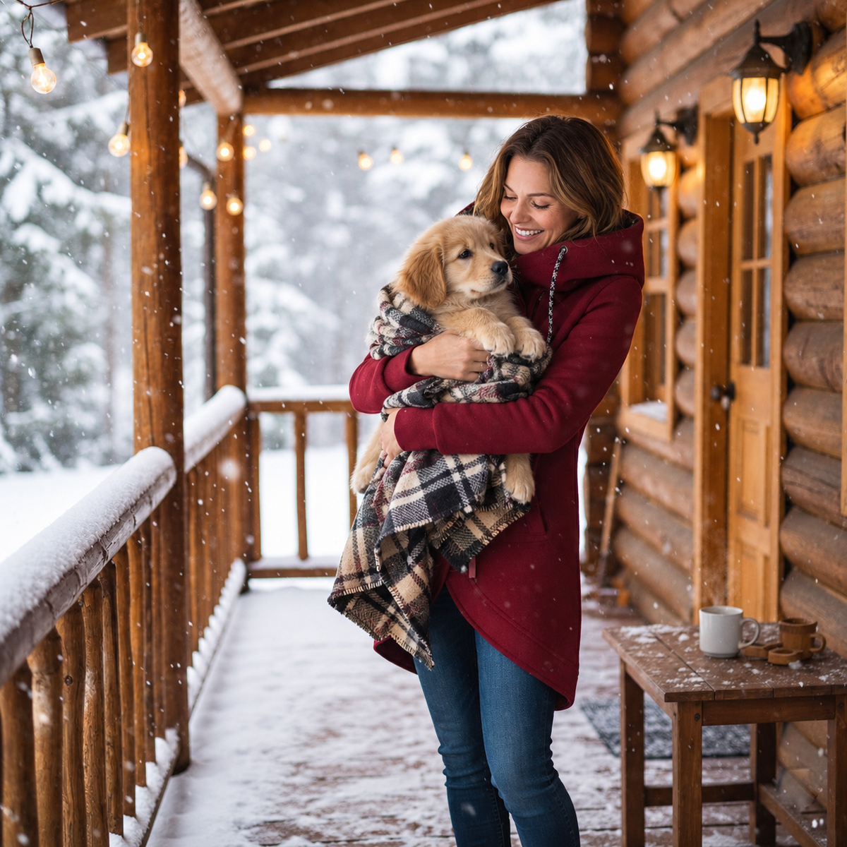 North Western Atelier – Chaqueta larga con capucha