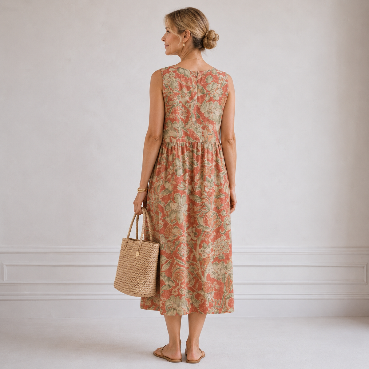 Clara | Vestido Midi Floral
