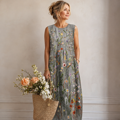 Aurora™️ | Vestido Midi Floral