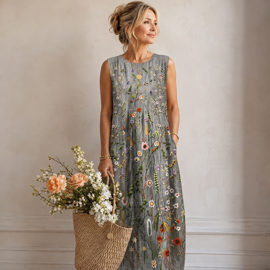 Aurora™️ | Vestido Midi Floral