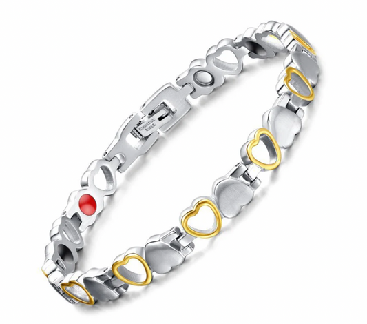 Pulsera Magnética Premium Corazón  2x1