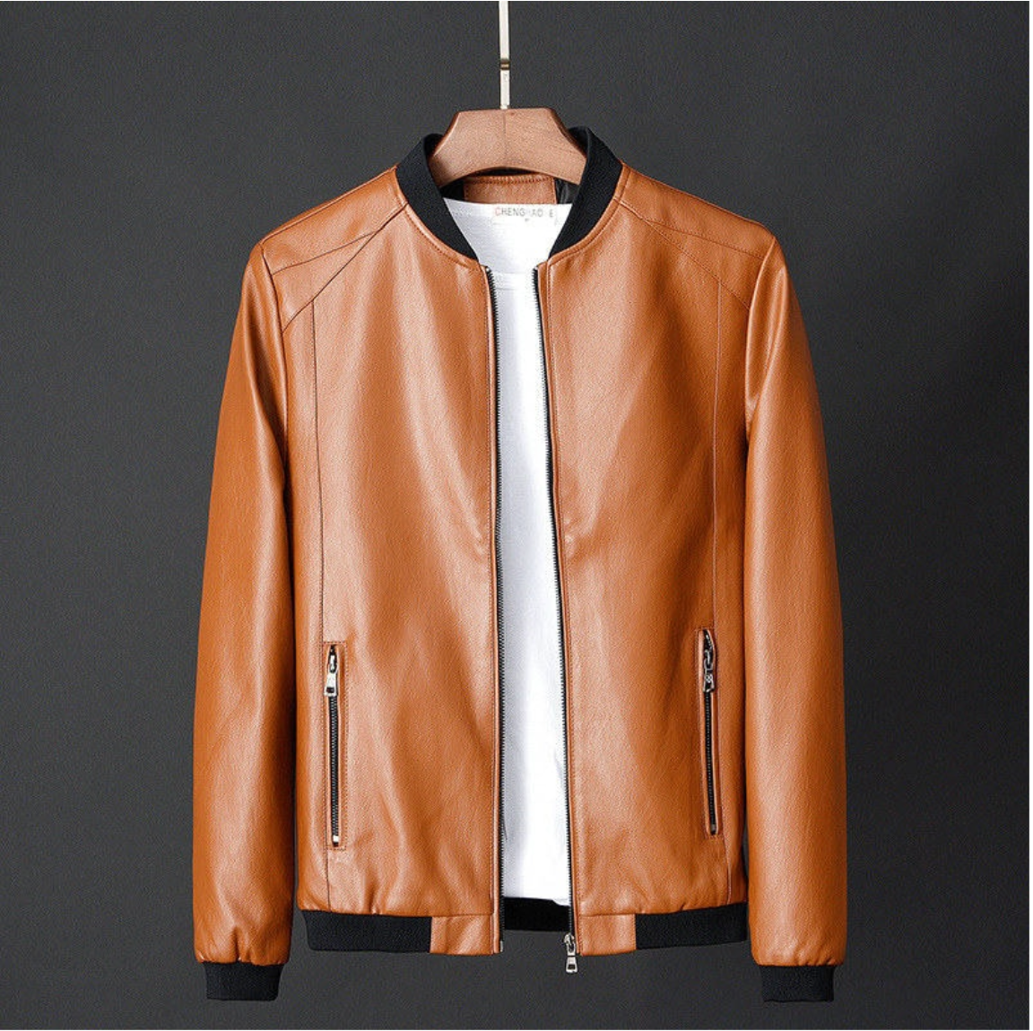 Chaqueta de Cuero Urbano