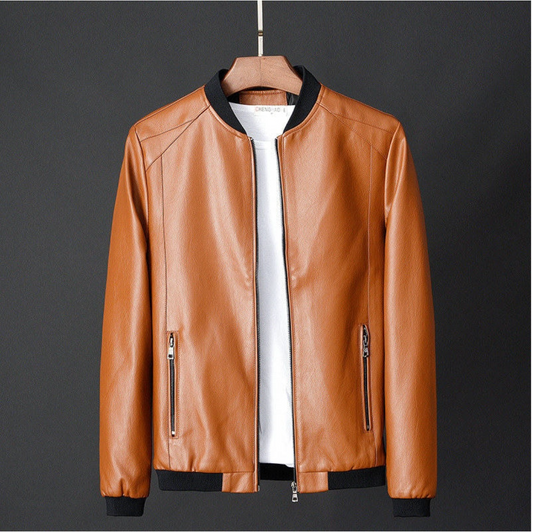 Chaqueta de Cuero Urbano