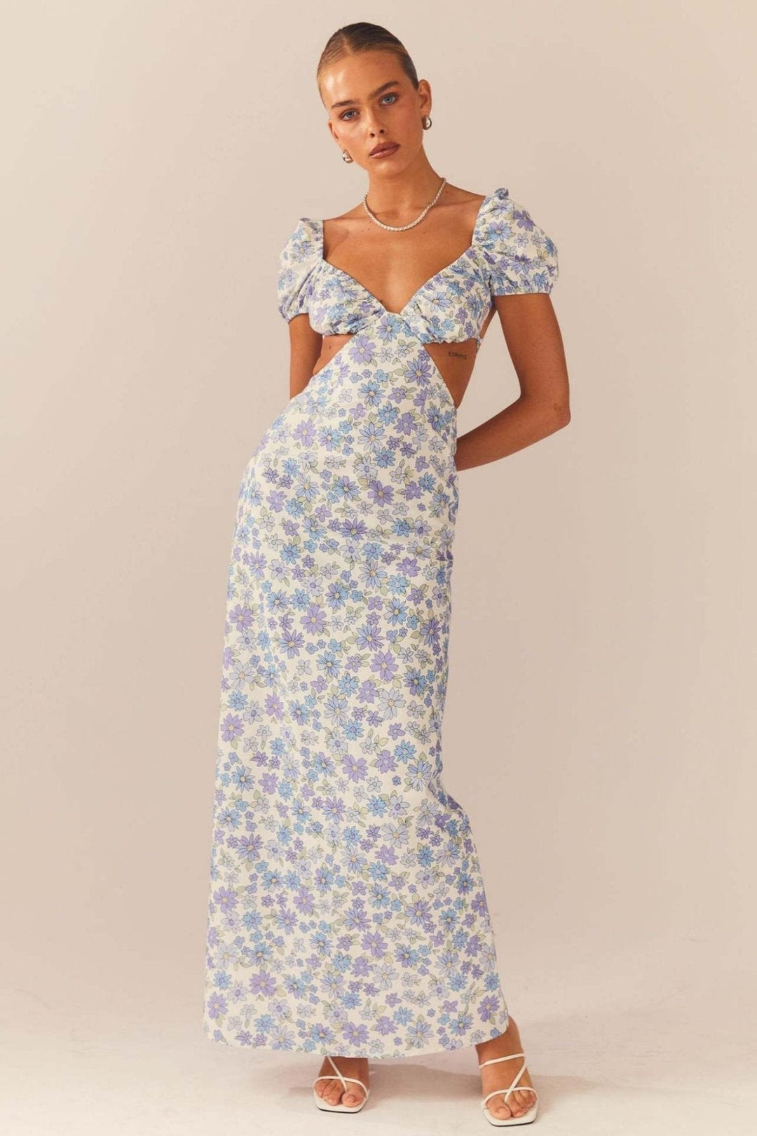 Marie – Vestido largo sin tirantes con esencia etérea